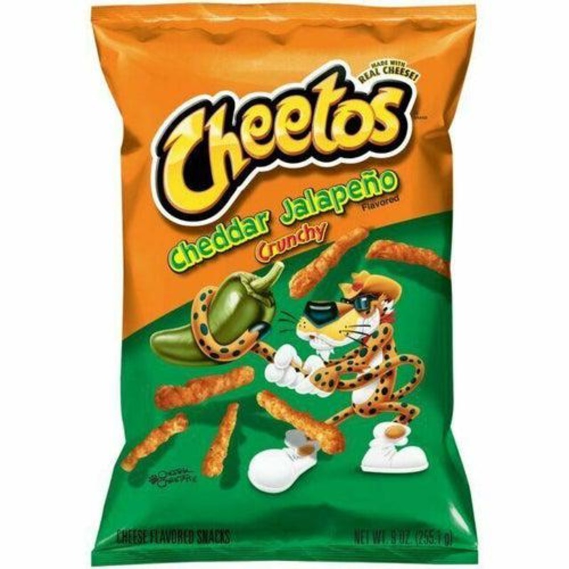 Cheetos Crunchy Cheddar Jalapeno American Import XXL Bag 226g