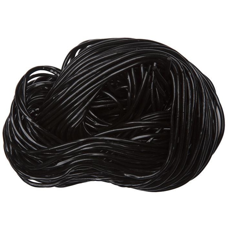 Gustafs Black Licorice Laces  2 Pound Bag