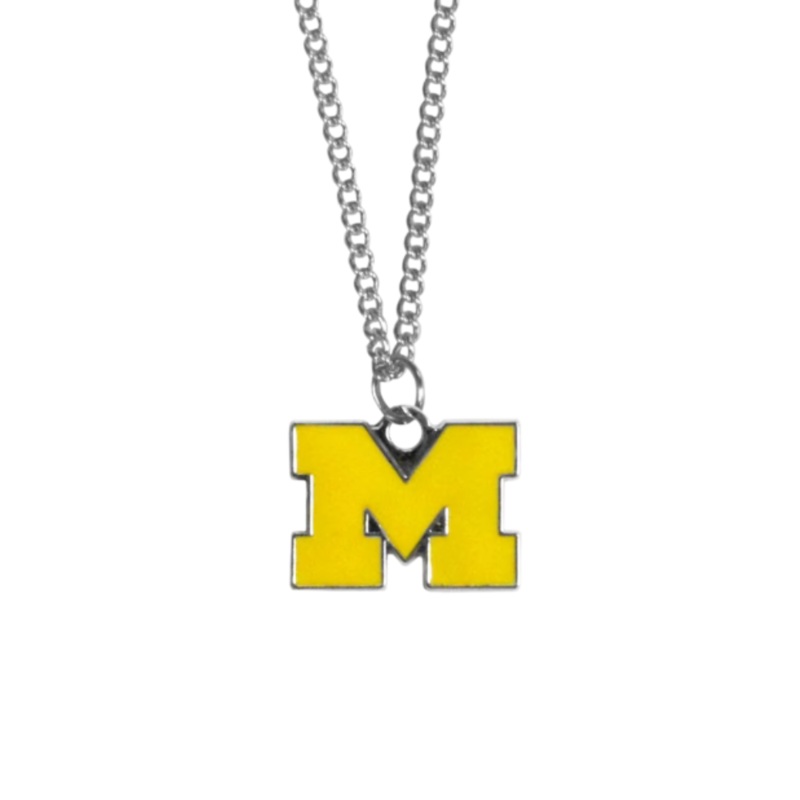 University of Michigan “M” Charm Necklace