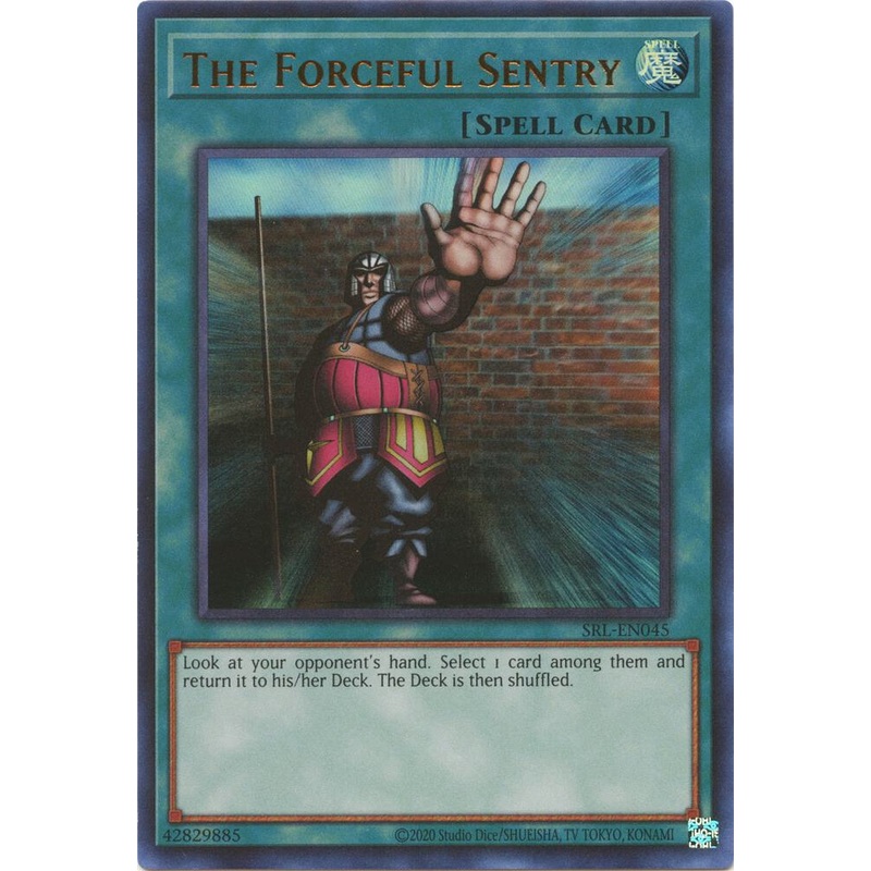 The Forceful Sentry (Ultra Rare) – Spell Ruler (25th Anniversary Edition) SRL-EN045