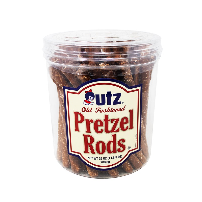 Utz Old Fashioned Pretzel Rods 25oz – 1 Pack
