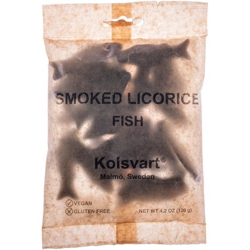 Kolsvart  Smoked Licorice Fish