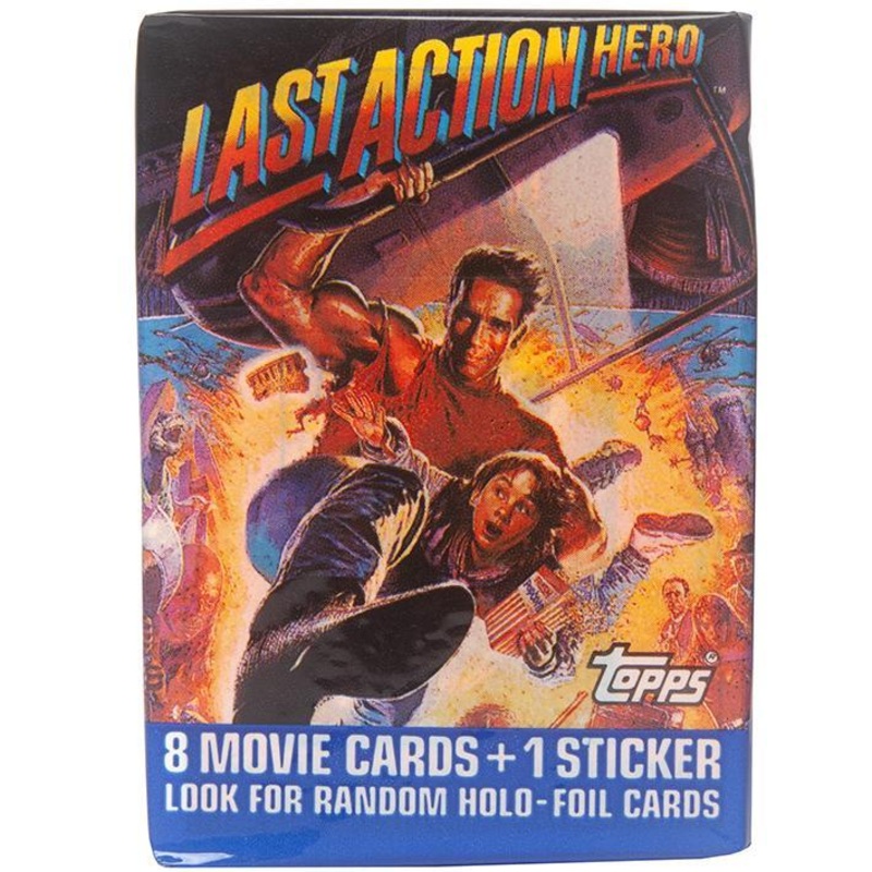 1993 Topps The Last Action Hero Movie Cards