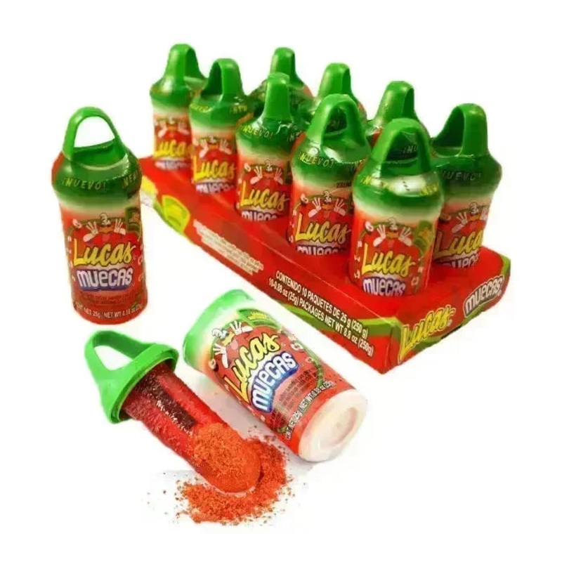 Lucas Muecas Candy – Watermelon: 10-Piece Box