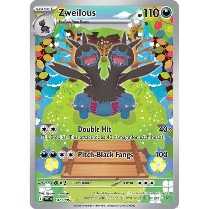 Zweilous (IR) – 147/086 – White Flare – English