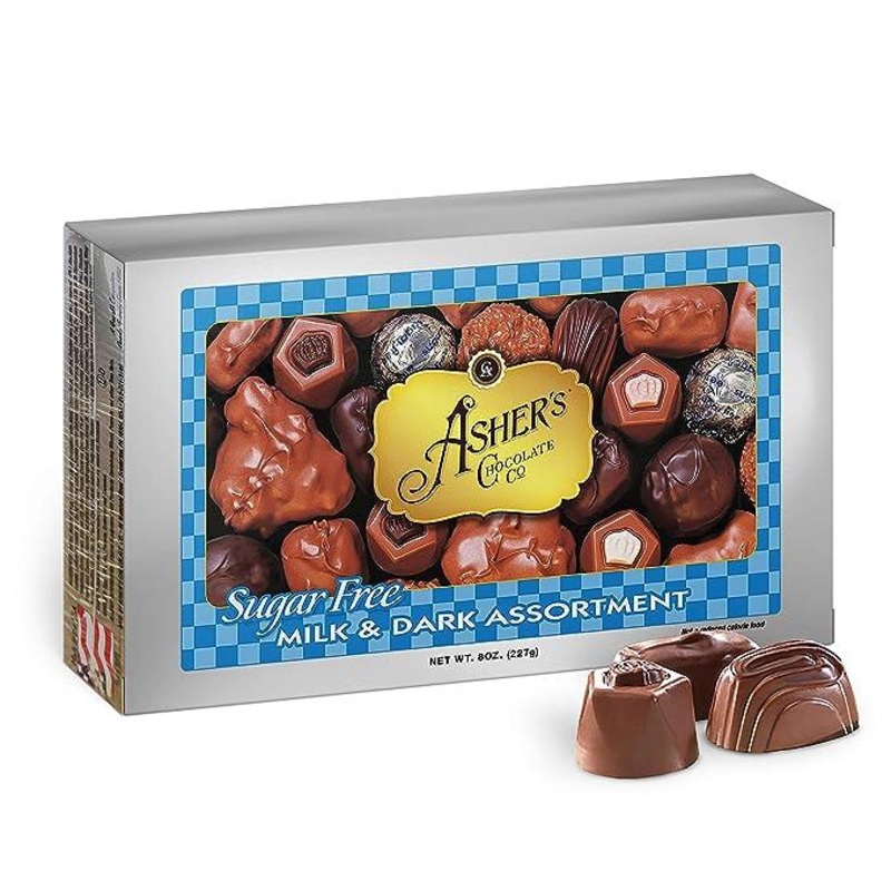 Ashers Sugar Free Milk and Dark Assortment