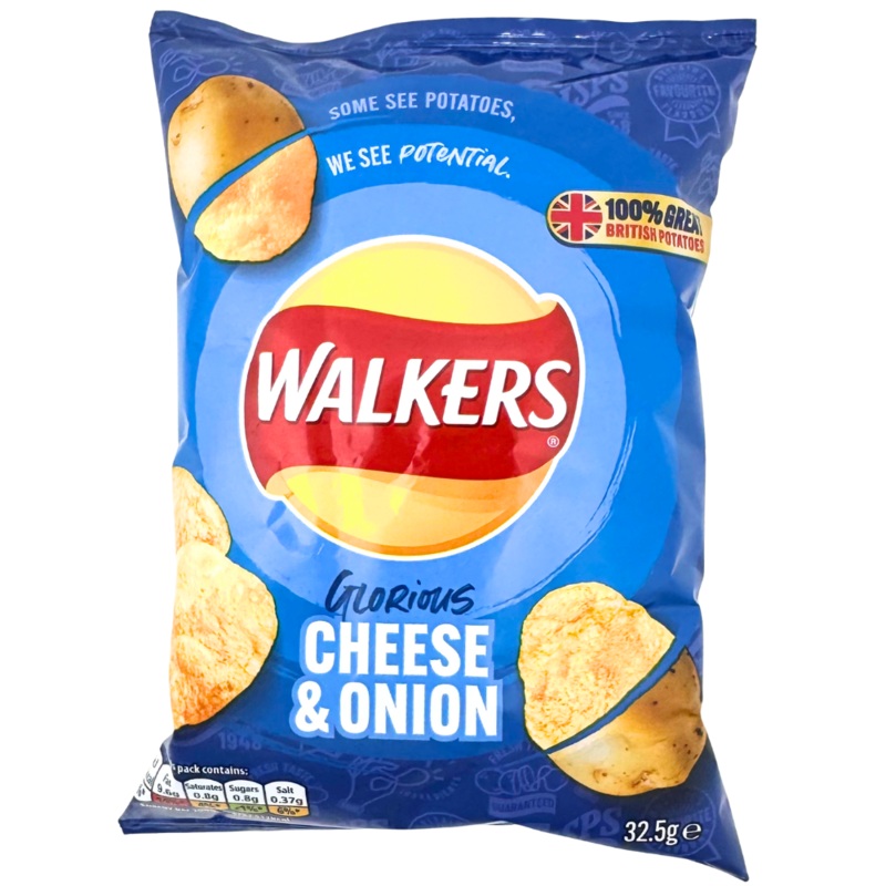 Walkers Cheese & Onion Chips (UK) – 32.5g
