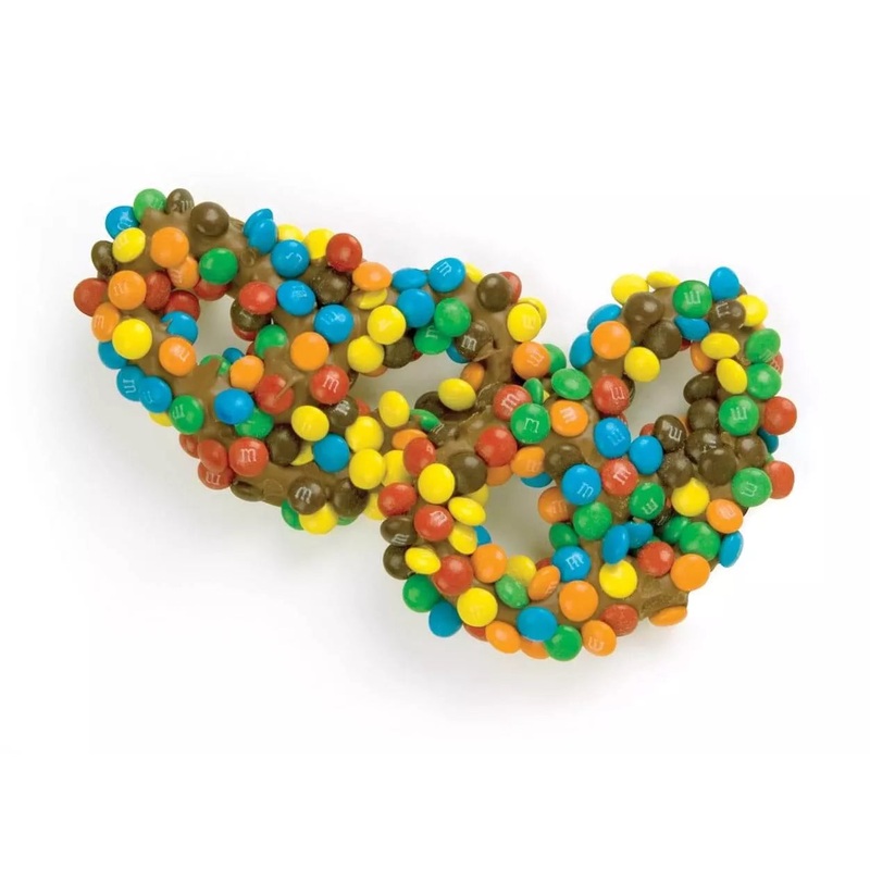 Asher Milk Gourmet Pretzel with M&M’s 6lb *Fragile Item*