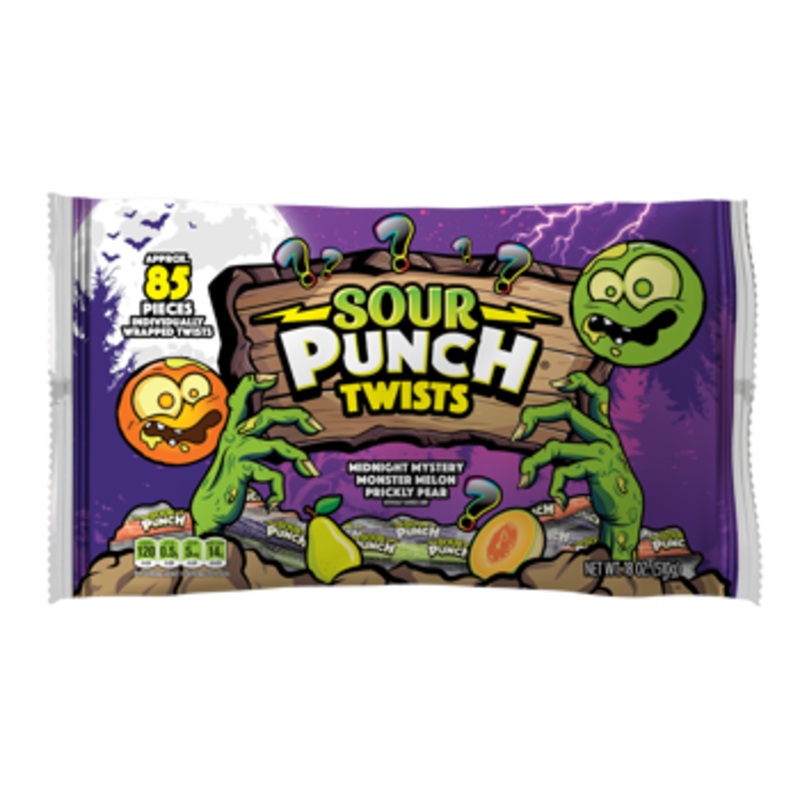 Halloween Sour Punch Twists 85ct Bag 85ct Bag