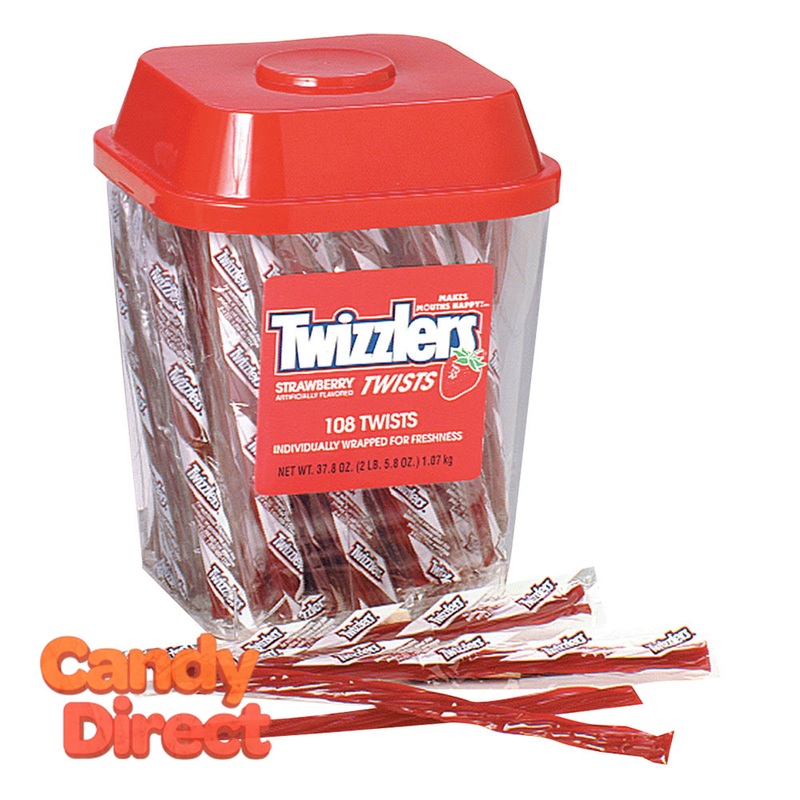 Twizzlers Licorice Wrapped – 105ct