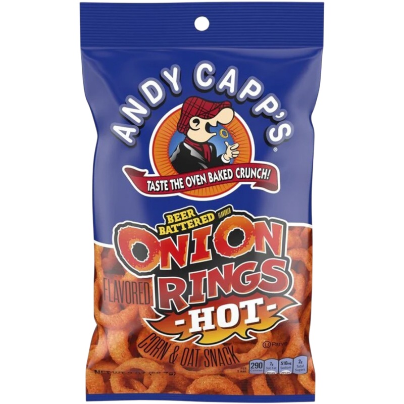 Andy Capp’s Hot Onion Rings – 2oz (56.7g)