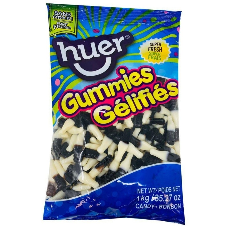 Huer Root Beer Bottles Gummy Candy – 1 kg
