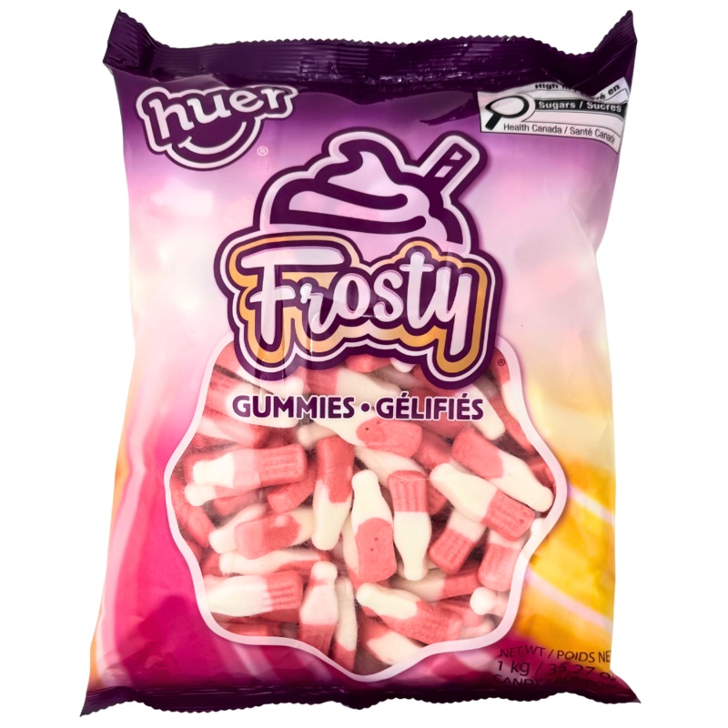 Huer Strawberry Frosty Bottles – 1kg