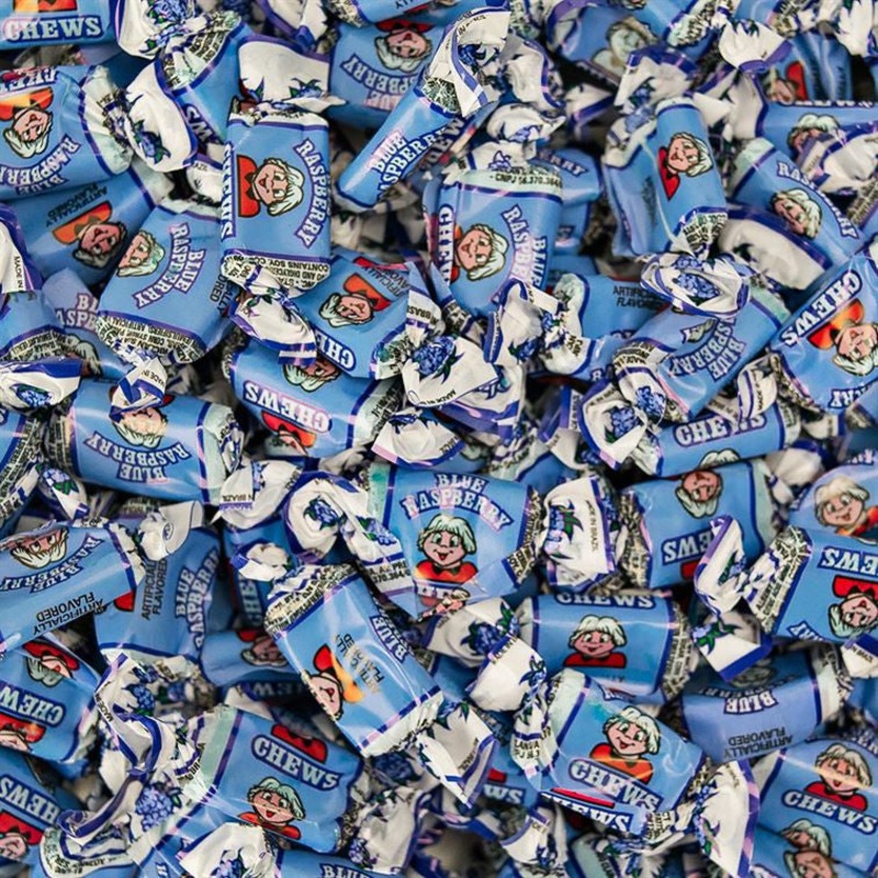 Wild Blue Raspberry Fruit Chews – 240 Count