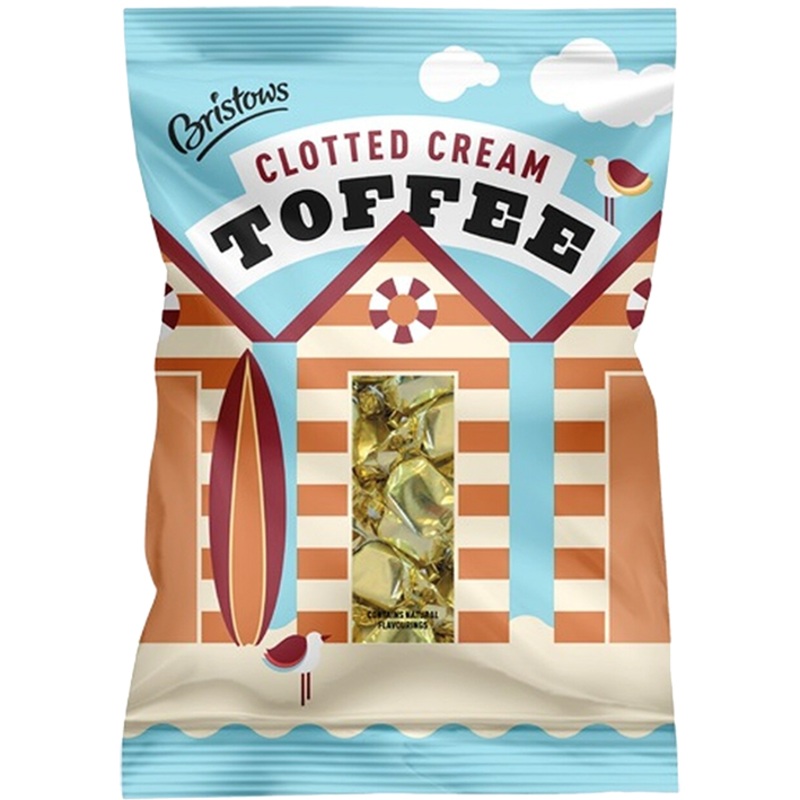 Bristows Clotted Cream Toffee  150g Bag