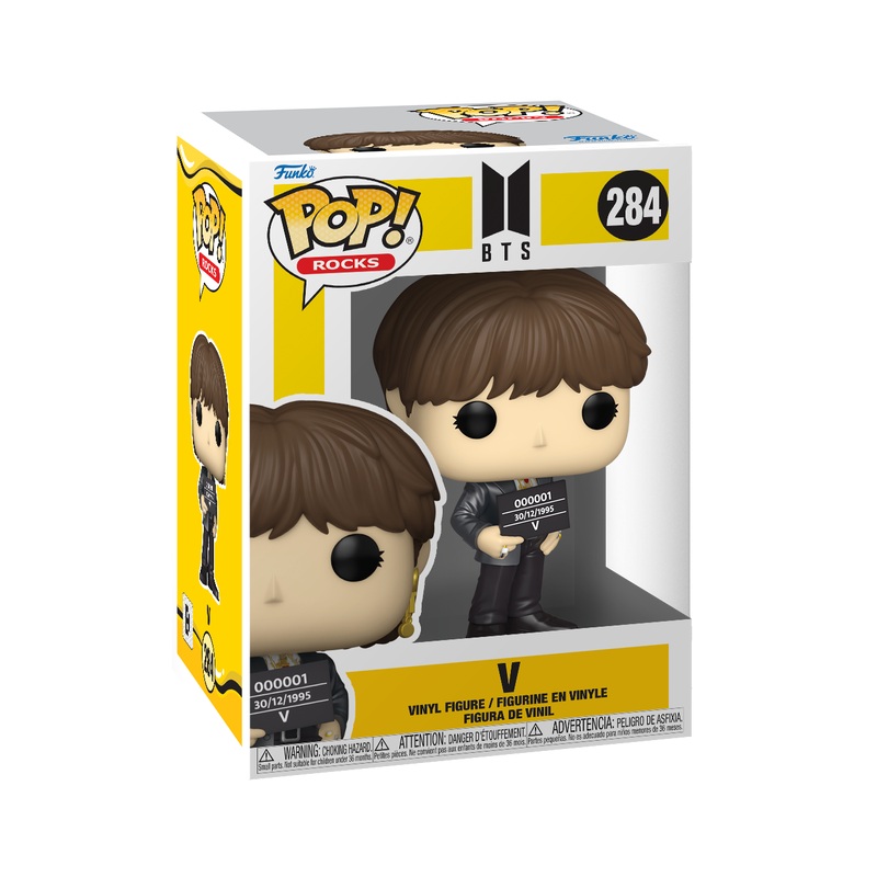 (DAMAGED BOX) Funko Pop! Rocks: BTS – V (Butter) #284