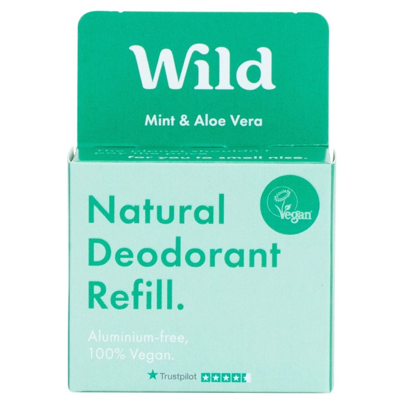 Wild Men’s Mint & Aloe Vera Deo Refill 40g