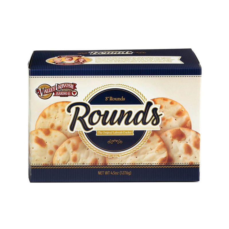 Valley Lahvosh Rounds, 3 inch, 4.5oz