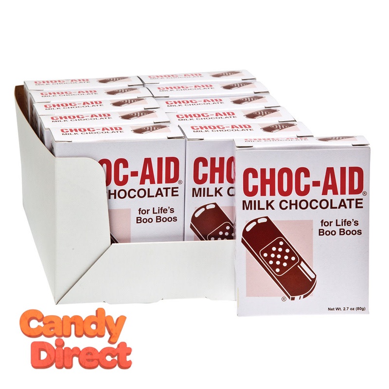 Band Aids Milk Chocolate 2.7oz Box – 12ct