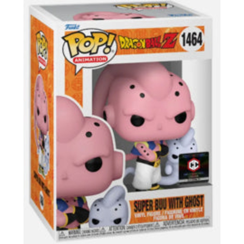 Funko POP Animation: Dragon Ball Z – Kid Buu with Ghost #1464 (Chalice Collectibles)