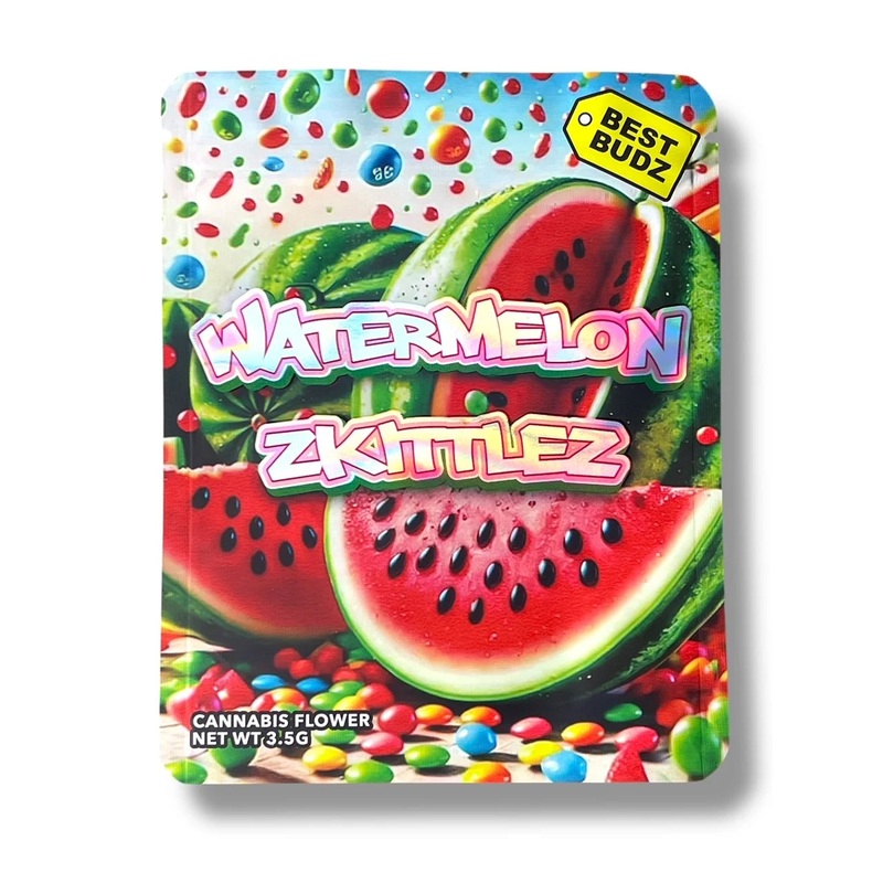 Watermelon Zkittlez Mylar Bag 3.5 Grams 25