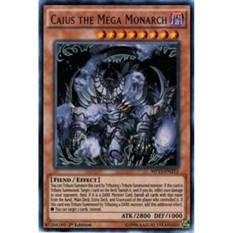 Caius the Mega Monarch (Ultra Rare) – 2015 Mega-Tins Mega Pack MP15-EN215
