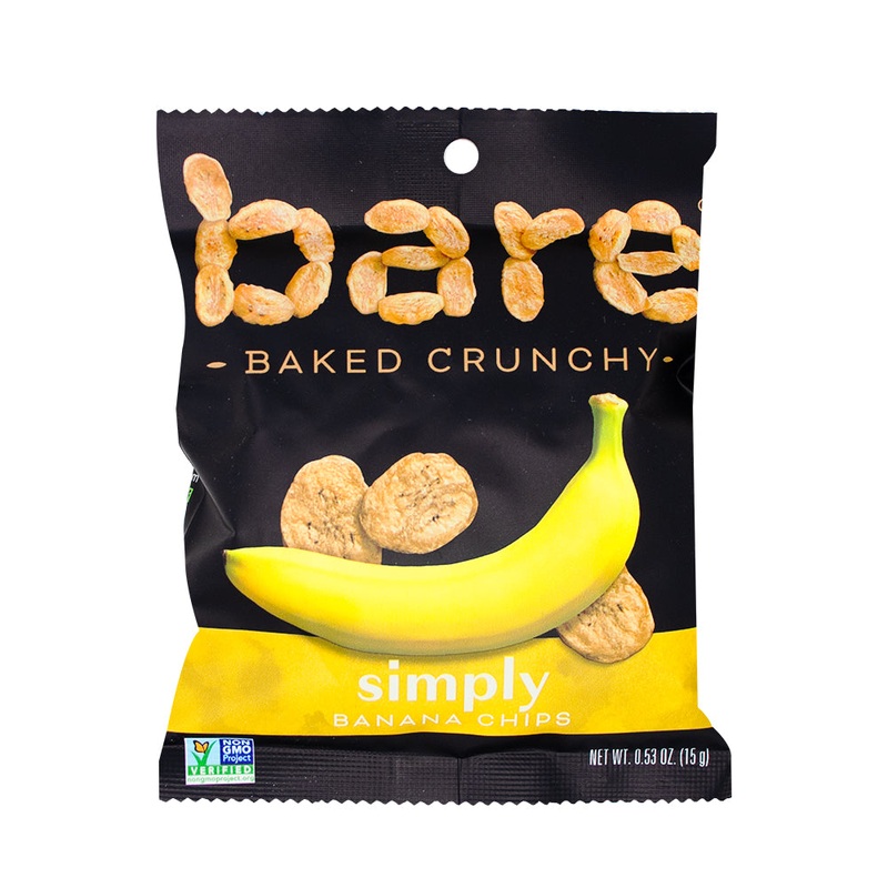 Bare Baked Crunchy Simply Banana Chips – 15g