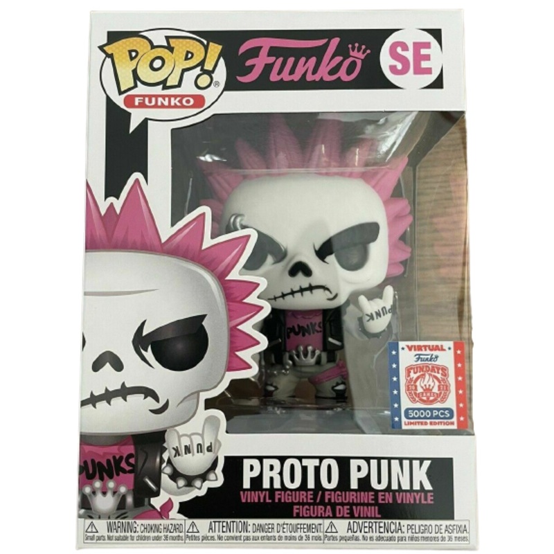 (DAMGED BOX) Funko Pop! Funko: Funko – Proto Punk (Virtual Funko Fundays) #SE
