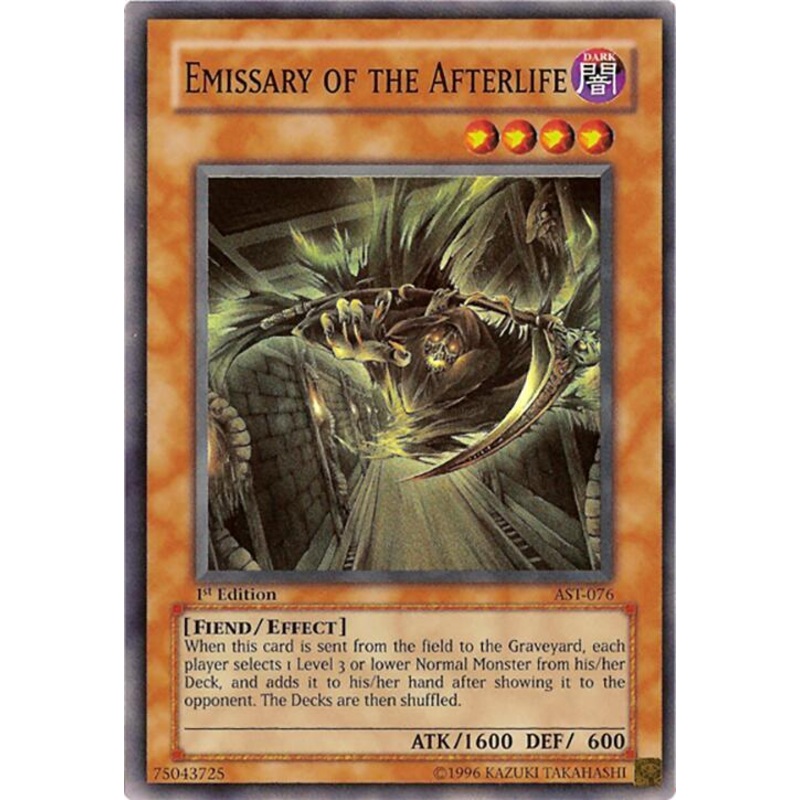 Emissary of the Afterlife (Unlimited) (Super Rare) – Ancient Sanctuary – AST-EN076