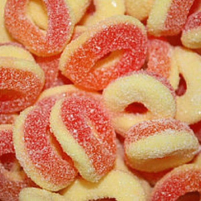 Huer Peach Rings – 1kg