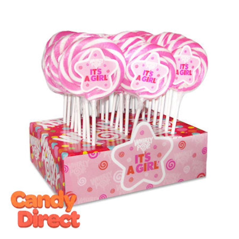 Whirly Pops It’s a Girl 1.5oz – 24ct