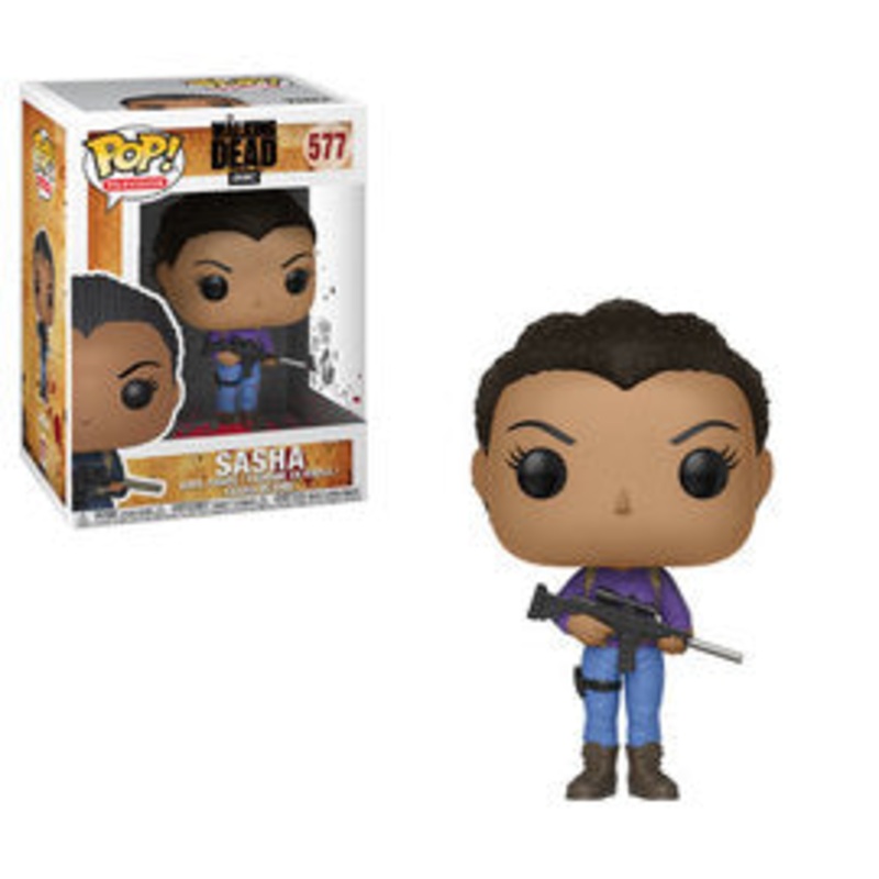(DAMAGED BOX) Funko Pop! Television: The Walking Dead – Sasha #577