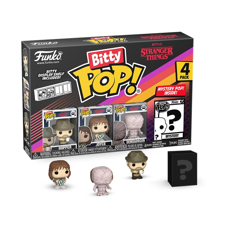 Funko Bitty Pop: Stranger Things – Hopper 4pk