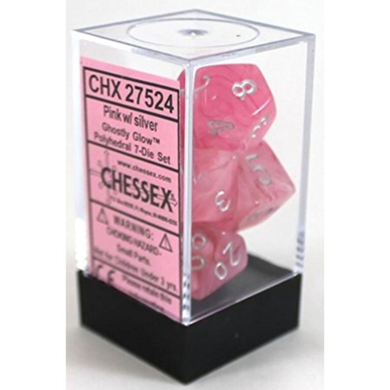 Ghostly Glow Polyhedral Dice Block (7 Dice)