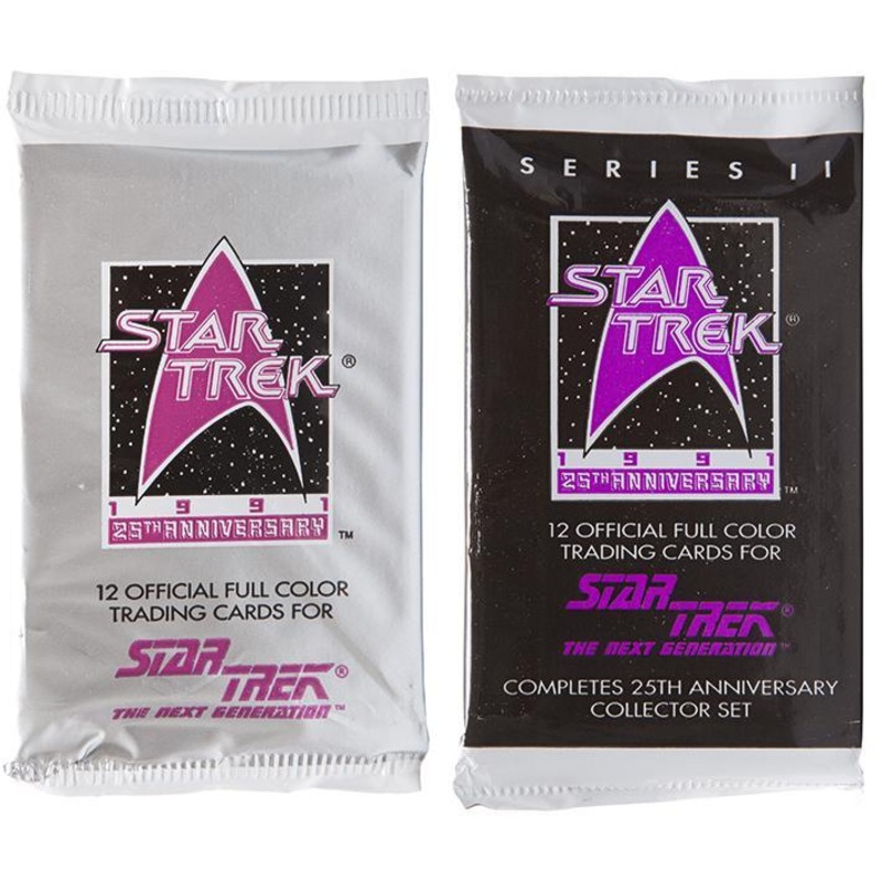 1991 Star Trek Next Generation 25th Anniversary Trading Cards Series 1