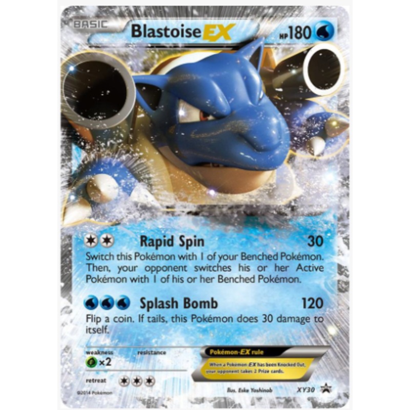 Blastoise EX – XY30 – XY Promos # XY30