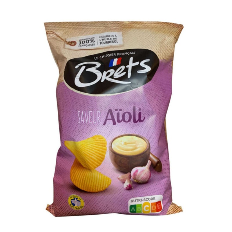 Brets Chips Aioli 125g
