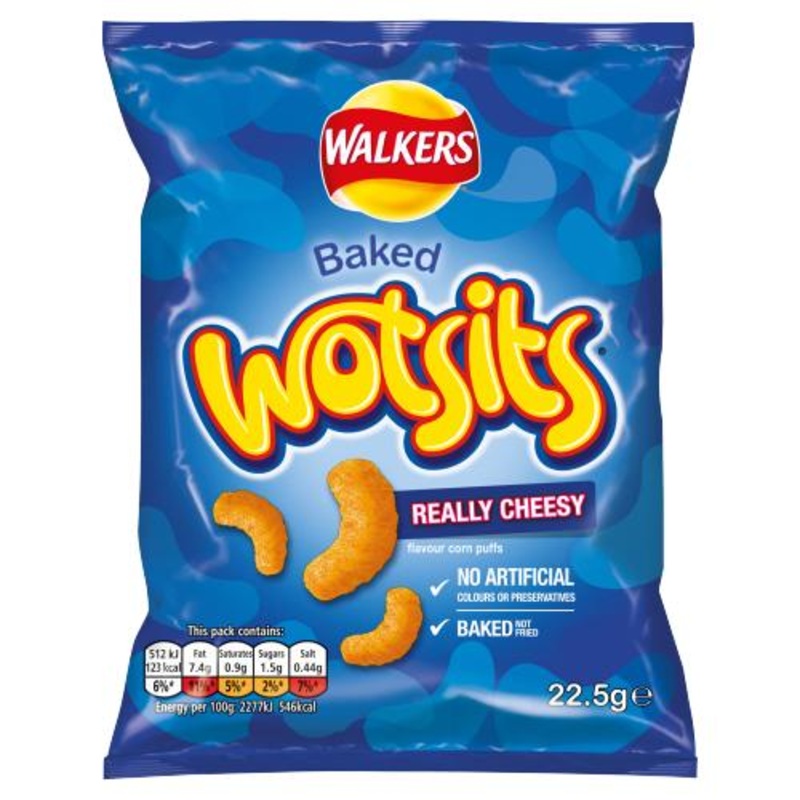 Walkers Wotsits Really Cheesy Snacks (22.5g)