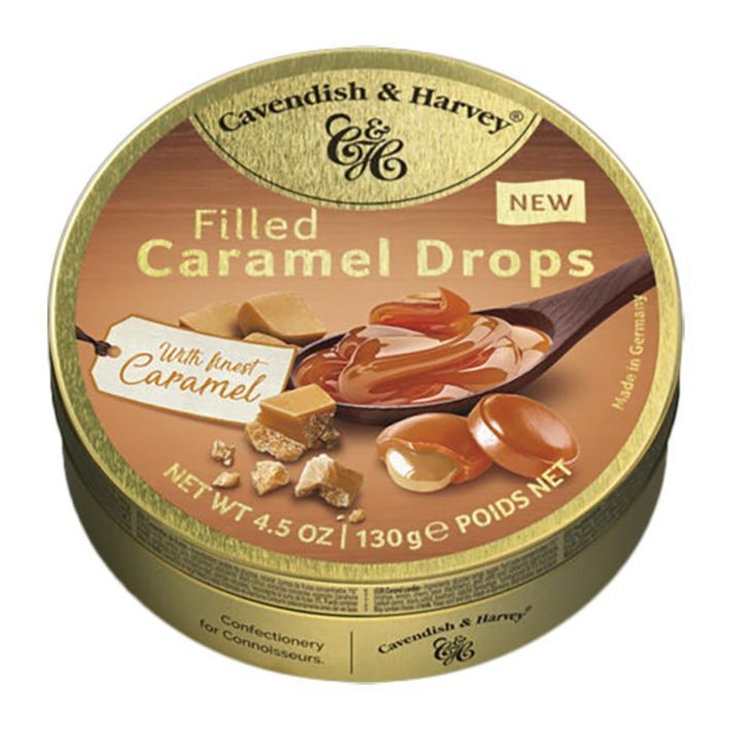 Cavendish & Harvey  Filled Caramel Drops with Finest Caramel