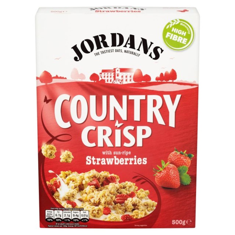 Special Offer – Jordans Strawberry Country Crisp Cereal 500g