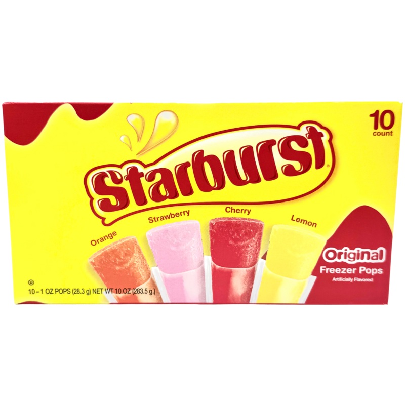 Starburst Freezer Pops 10 Pack – 10oz