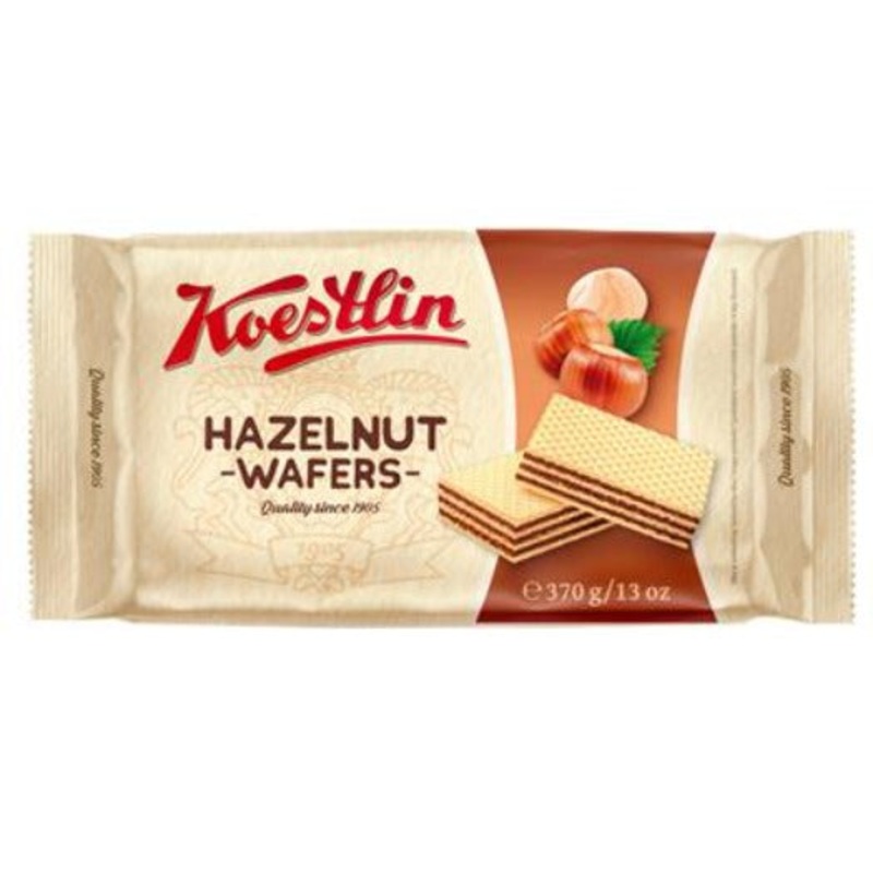 Hazelnut Napolitan Wafers (Koestlin) 370g