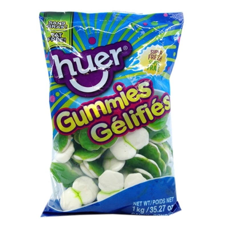 Huer Super Green Frogs Gummy Candy – 1 kg