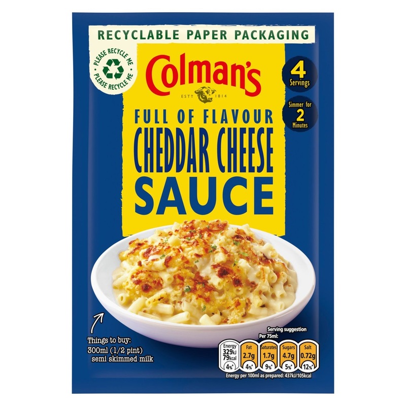 Colman’s Cheddar Cheese Sauce Mix 40g