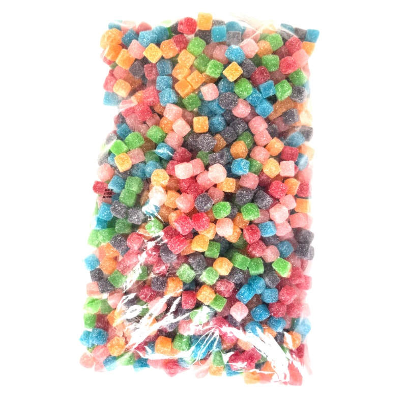 Warheads Bulk Chewy Cubes 6 Assorted Flavors – 5lb