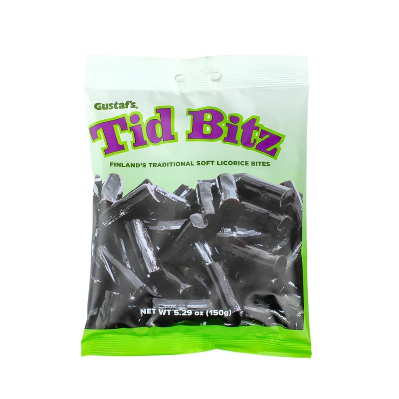 Gustaf’s Tid Bitz Soft Licorice Bites 5.29oz bag