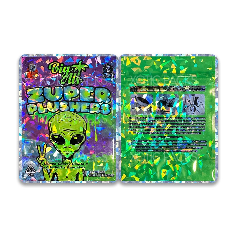 Zuper Plushers Mylar Bag 3.5 Grams 25