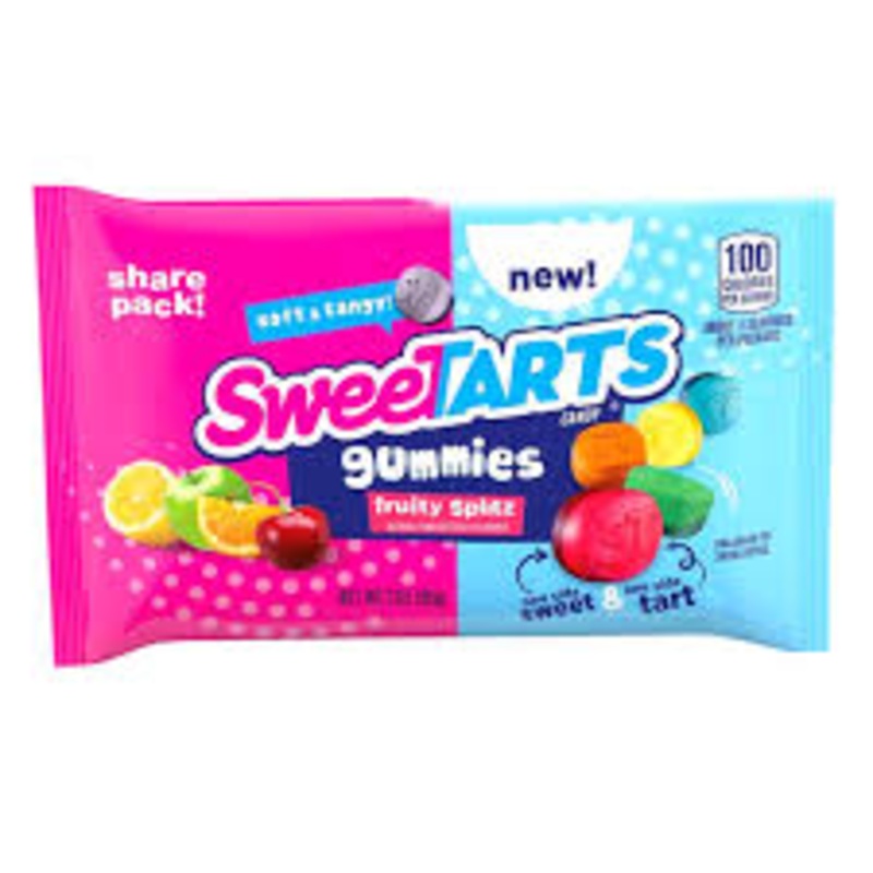 Wonka Sweetarts Gummies Fruity Splitz – Share Size