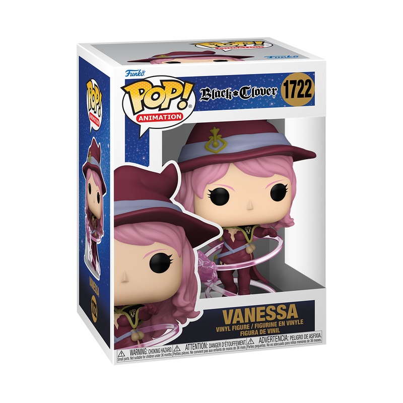 AUTOGRAPHED By Lydia Mackay Funko Pop! Animation: Black Clover – Vanessa Enoteca #1722 (OC Celebrity Market  Cert: OC75270)
