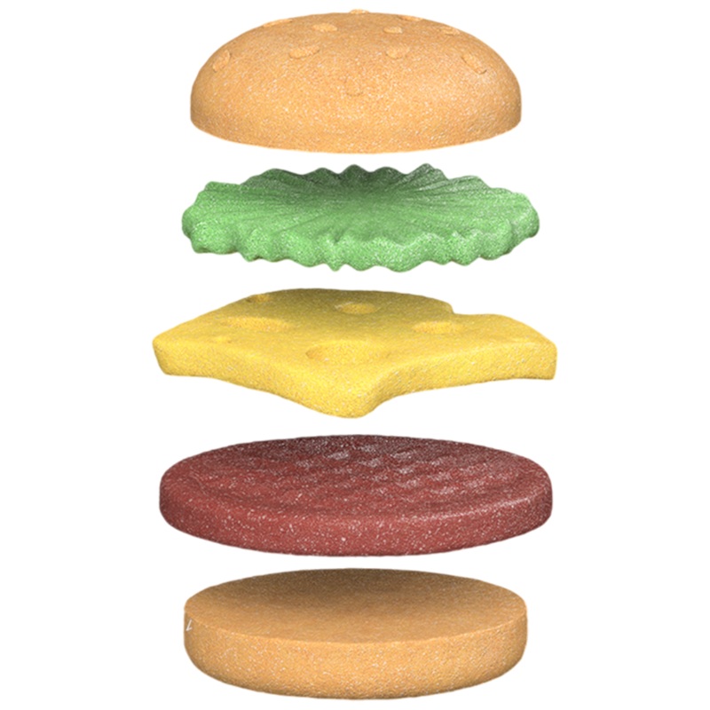Yammiez Fizzy Mallow Burger – 1.76oz (50g)